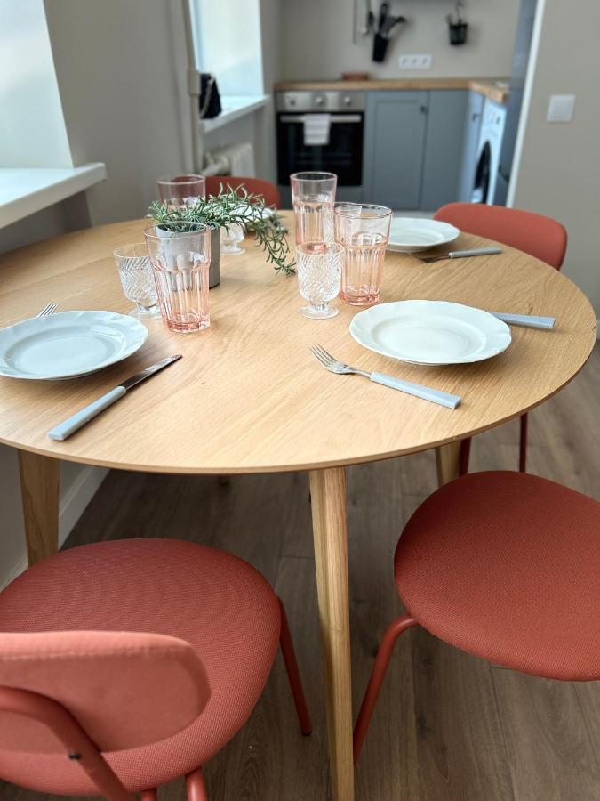 Skandi Appartments In Saldus City Center Bagian luar foto
